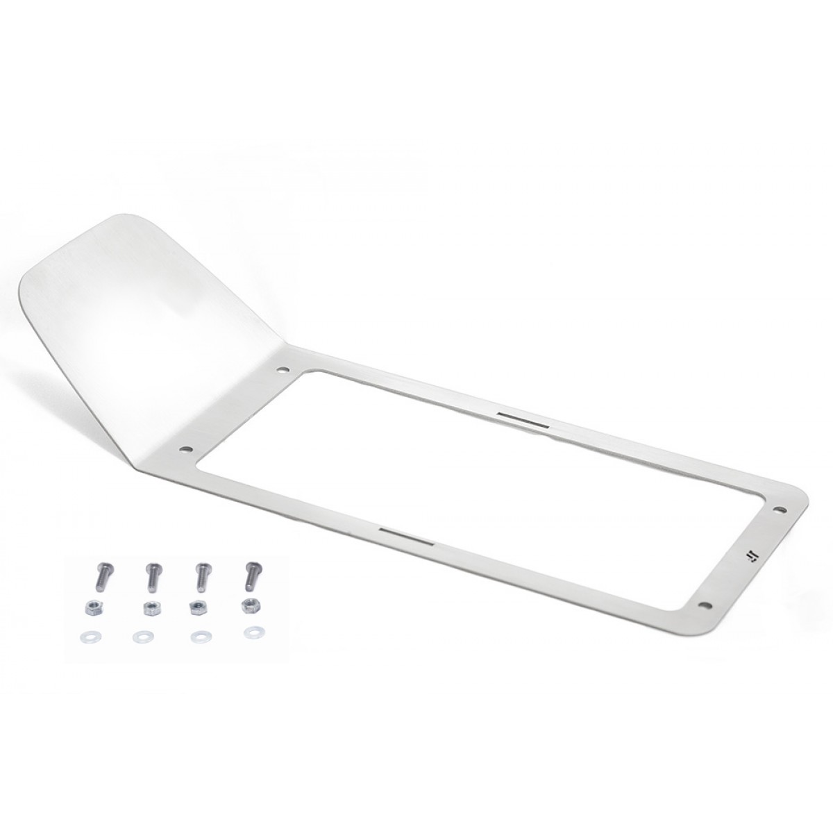 Ashtray Frame With Blanking El.Windows Panel, Stainless Steel